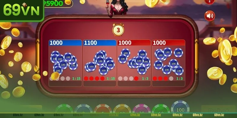 Có rất nhiều lựa chọn game Xóc đĩa dành cho hội viên 69VN tham gia.