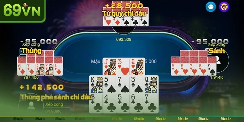 Cách Chơi Mậu Binh Ăn Tiền Cược Là Thắng Từ Nhà Cái 69VN 3 Lưu ý nhỏ khi chơi bài Mậu binh tại 69VN người chơi cần nắm.